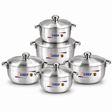 Caldero Set 10 Piece with Aluminium Lid