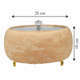 Stainless Steel Turkish Hot Pot - Velvet Nan Box - Random Color