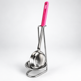 Spoon Rest with Chrome Plated Finish, Stainless Steel - Stand only