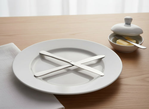 Stainless Steel Butter Knife - 6 Pcs Hover