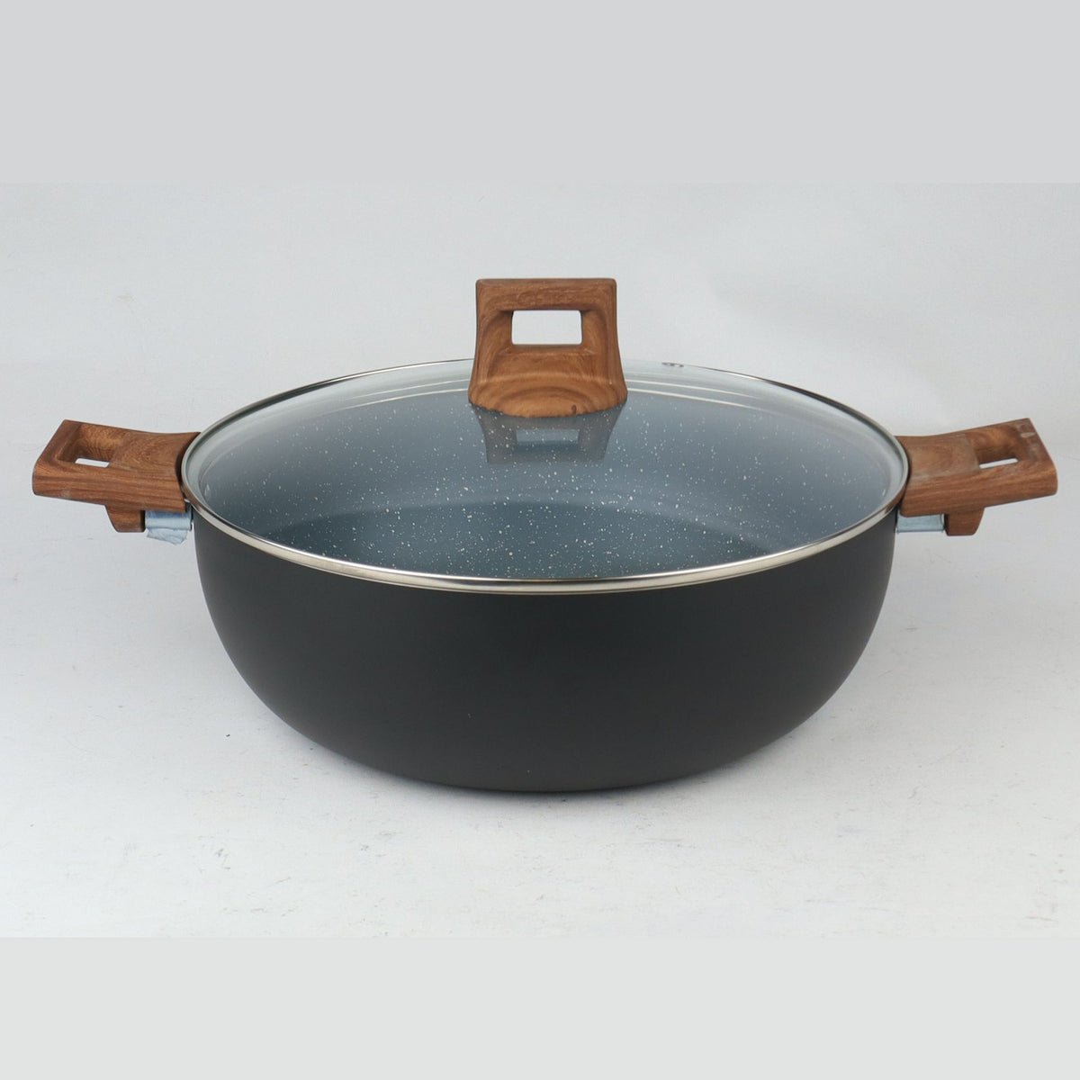 Majestic Chef granito Series Nonstick Marble coating Wok 30cm