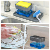 Chef Liquid Soap Pump Dispenser Pump Plastic For Dishwasher Sponge Holder