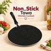 Marble Coated Non Stick Tawa/ Paratha Pan - 30 cm