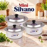 Silvano 6-Piece Aluminium Mini Pot Set