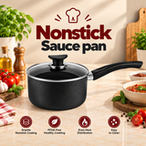 Chef Non-Stick Saucepan With Glass Lid