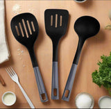 Nonstick Wok + Nonstick Frying Pan + Silicon Spoon 3 Pcs - Combo Offers