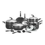Chef Non-Stick Stylish Kitchen Set / Cookware Set With Combine Lid - (15 Pcs) 325