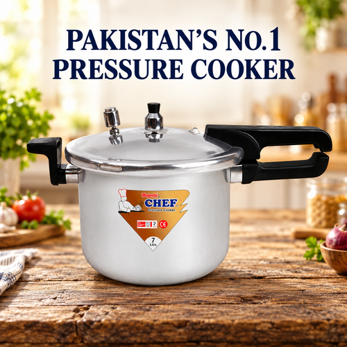 Soft Anodized Pressure Cooker - 1305 Liter Long Handle