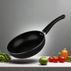 Majestic Premium Non Stick Round Frying Pan (3MM) Black