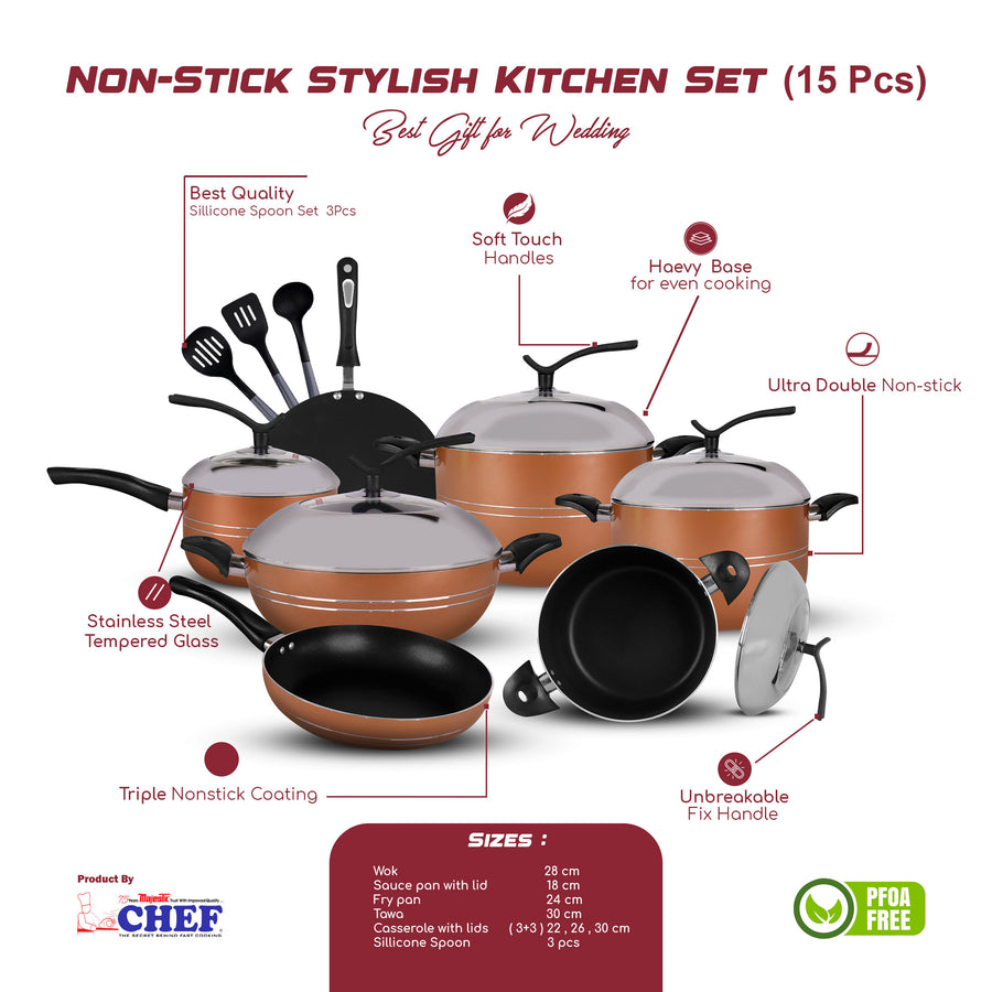 Best Non-Stick Cookware Brand In Pakistan - Majestic Chef – Chef Cookware