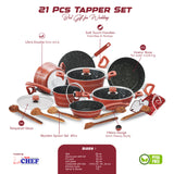 nonstick cookware set at low price in Pakistan - majestic chef
