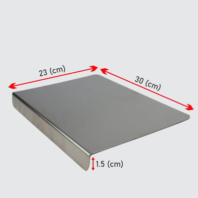 Stainless Steel Cutting Board Premium Quality Multipurpose Board — Small