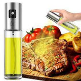 Chef Glass Oil Spray Bottle Pump for Oil-Control Kitchen Olive Oil-Sprayer Pot Bottle Dispenser Gadget Cooking Tools For BBQ ,Baking, Frying, Salad - majesticchef cookware