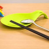 Chef 5 Pcs Spoon Holders Fork Spatula Rack Shelf Organizer Plastic Spoon Rest Chopsticks Holder Non-slip Spoons Pad