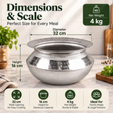 Aluminum Mathar SIPRI Best Handi For Cooking Food - 32cm