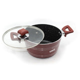 Chef Marble Coating Taper Series 21 Pcs casserole