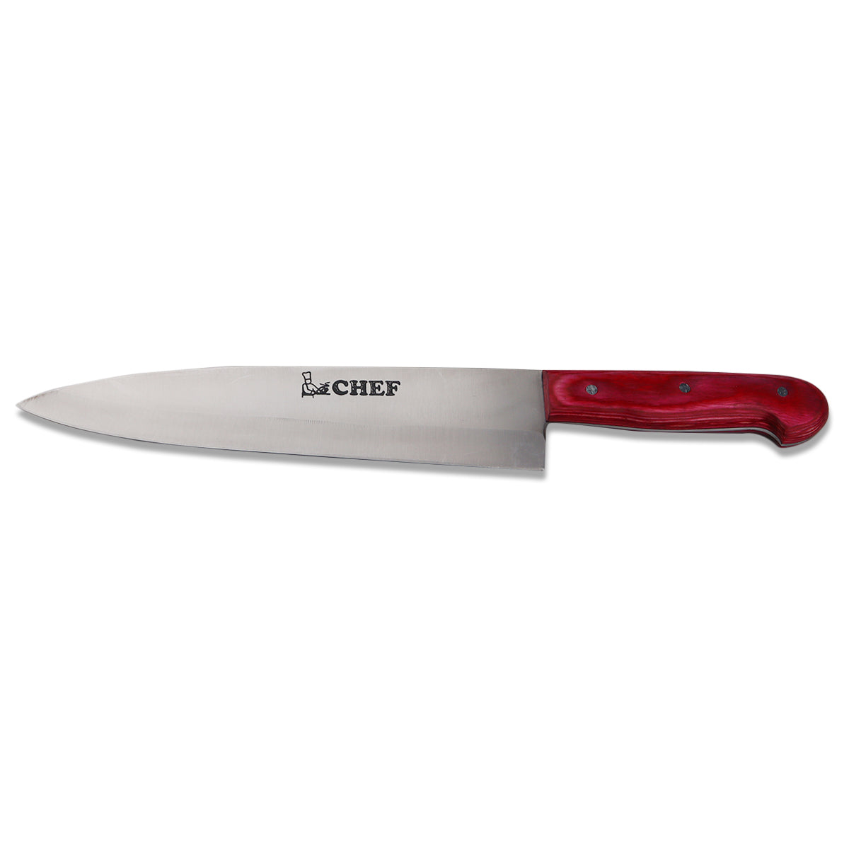 Best Quality Stainless Steel Professional Chef Knife - RED MC Handle