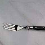 Chef Supreme Quality Steak Fork - Black Handle - majesticchef cookware