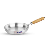 chef best quality aluminum alloy metal silver frying pan at best price in pakistan