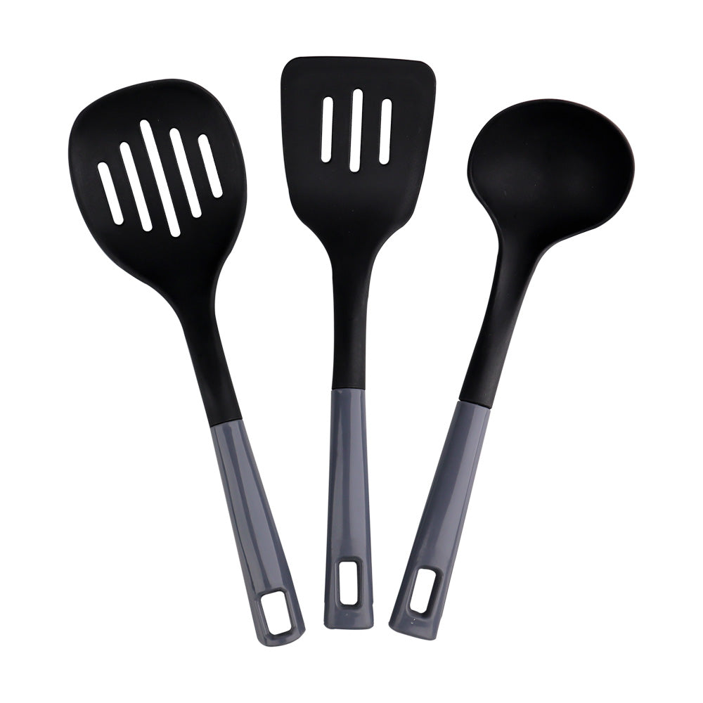 chef best quality non stick silicon spoons 3 pcs at best price in pakistan-chef coowkare