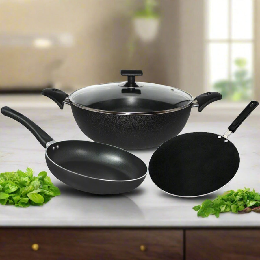 Best Quality Nonstick Cookware Set Price In Pakistan Majestic Chef