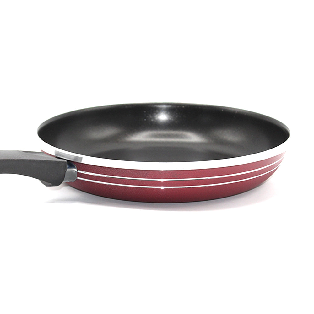 Chef New Non-Stick Round Frying Pan Forge (2.25MM) - 30cm ( Maroon )