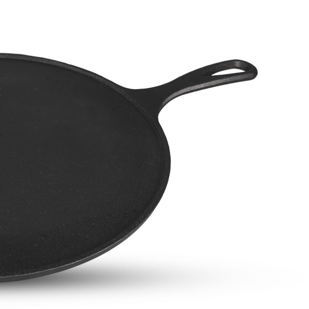 Majestic Chef Cast Iron TAWA, Griddle, 12 inches Pre-Seasoned 2.5KG –  Chef Cookware