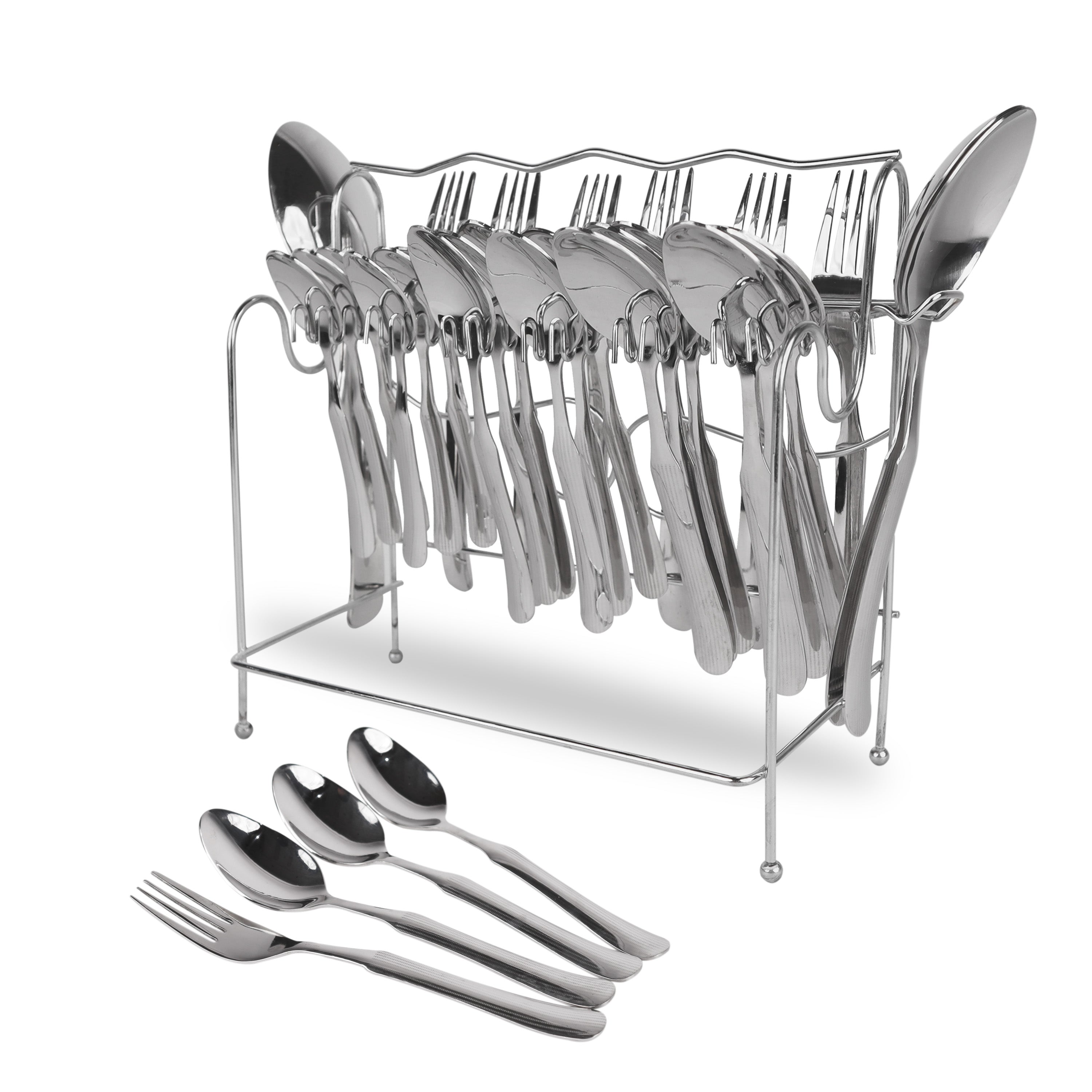 Chef 29 Pcs Stainless Steel Cutlery Set Special Edition Food Grade 304 Series/table spoons and fork