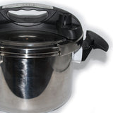CHEF Best Imported Stainless Steel Pressure Cooker - CLIP-ON - 6 Liter