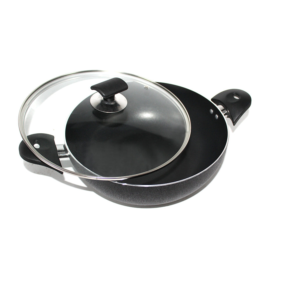 best quality non stick wok / karahi pan at best price in pakistan - majestic chef cookware