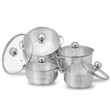 caldero cooking pot with glass lid from best cookware brand in Pakistan