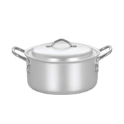 Best Metal Finish Cooking Pan / Casserole 28 cm Aluminum Alloy Metal - best price in pakistan from best cookware brand - majestic chef cookware
