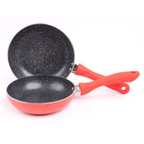 chef best quality non stick round frying pan with red coating cookware set at best price in pakistan