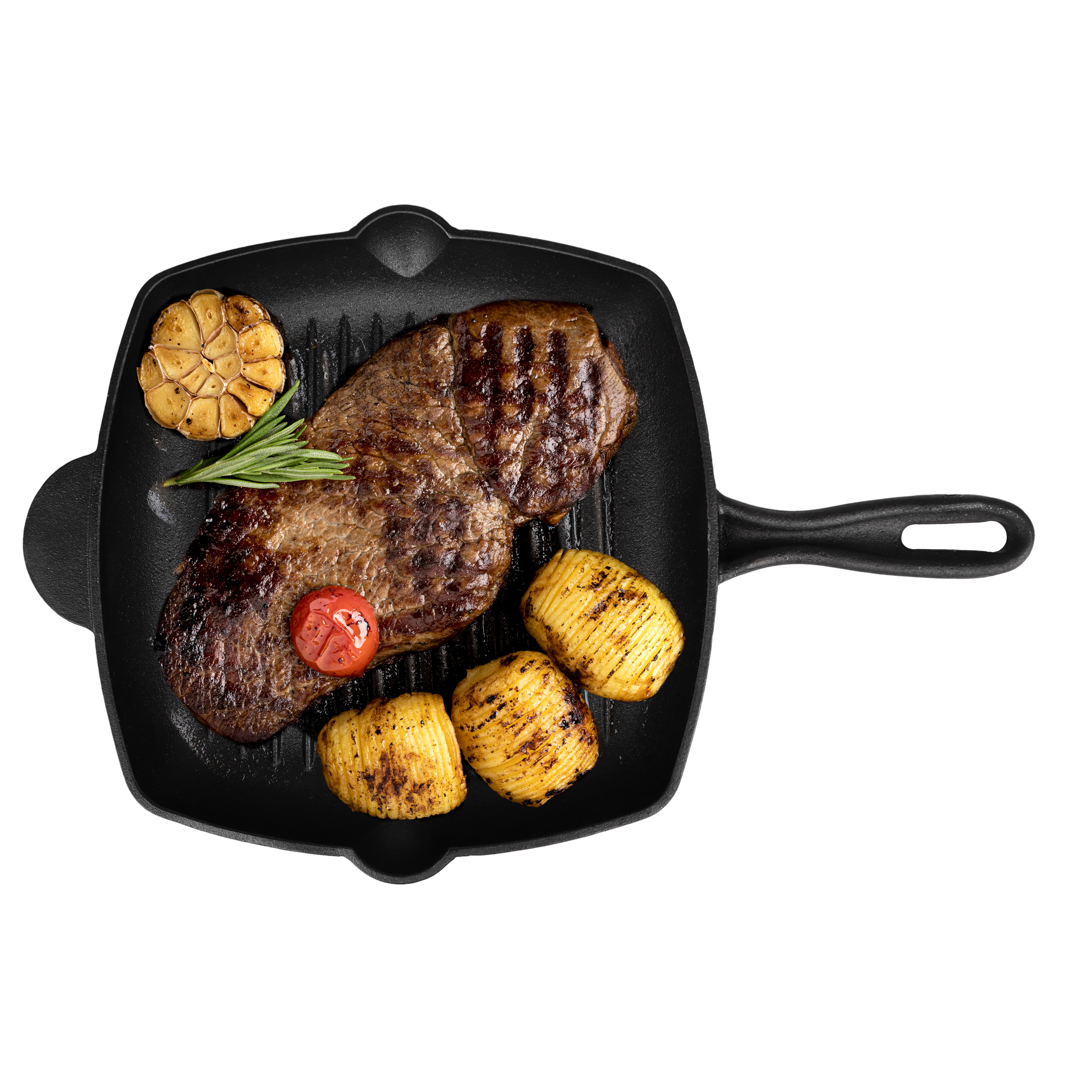 chef best quality grill pan cast iron skillet at best price in pakistan