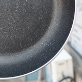 Chef Nonstick 4mm Marble Coating Frypan 24cm with Induction Base - 3 Layer Nonstick Coating